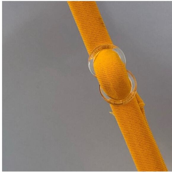 No Boundaries Dark Golden Yellow Bikini Top XL – Full Coverage, Adjustable - Picture 14 of 16